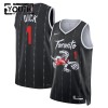 Dres Toronto Raptors Grady Dick Nike 2025-26 City Edition Crno Swingman - Dječji